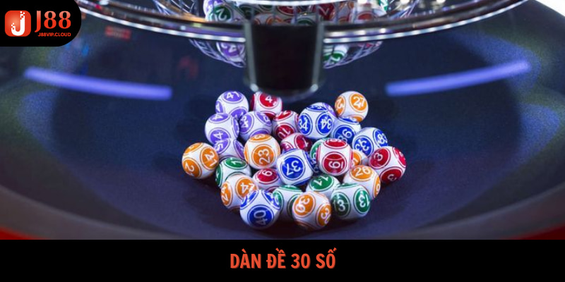 Dàn đề 30 số