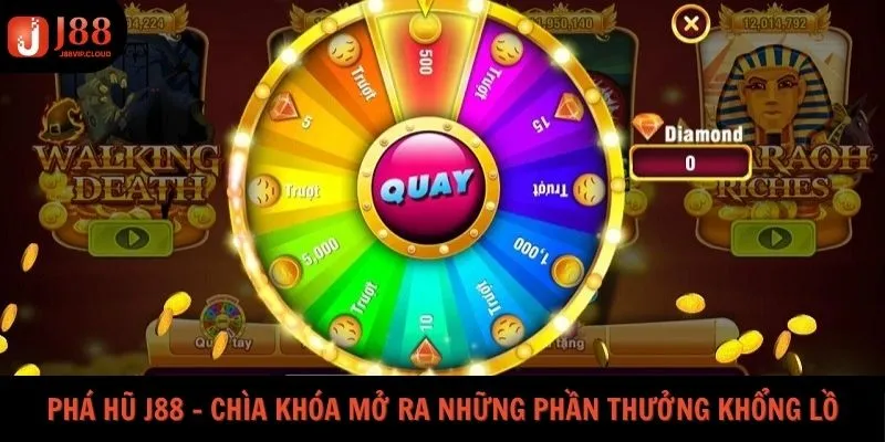 Phá hũ J88 - Chìa khóa mở ra những phần thưởng khổng lồ